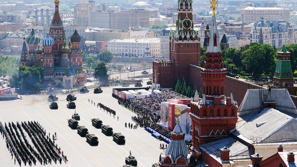 Военный парад в ознаменование 75-летия Победы на Красной площади - Sputnik Южная Осетия