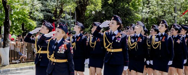 Парад Победы в Цхинвале Парад Победы в Цхинвале - Sputnik Южная Осетия