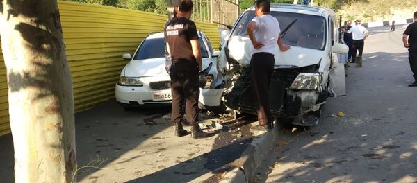 Авария в Цхинвале Авария в Цхинвале - Sputnik Южная Осетия