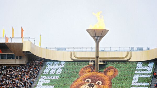 Торжественное открытие XXII Олимпийских игр в Москве 19 июля 1980 года - Sputnik Южная Осетия