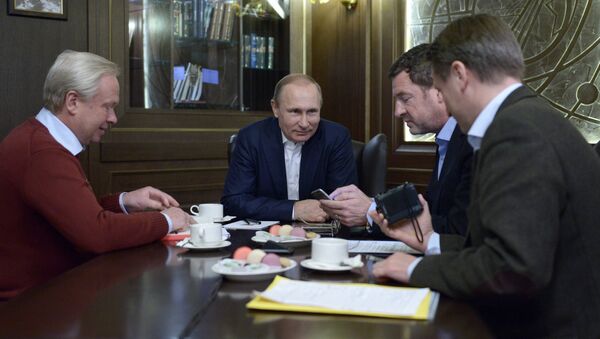 Мы не воевали, не оккупировали – Путин о Крыме в интервью немецкому Bild - Sputnik Южная Осетия