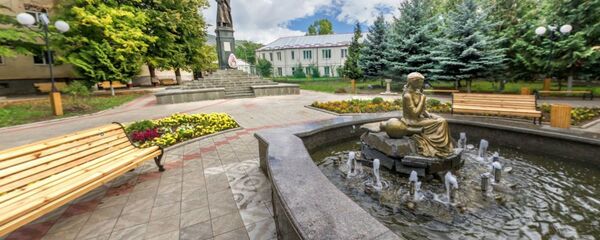 3D панорама. Сквер Коста Хетагурова в Цхинвале. 3D панорама. Сквер Коста Хетагурова в Цхинвале. - Sputnik Южная Осетия