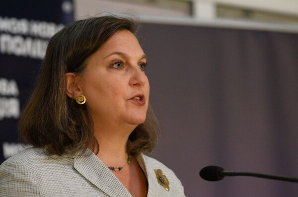 Помощник госсекретаря США Виктория Нуланд в Киеве - Sputnik Южная Осетия