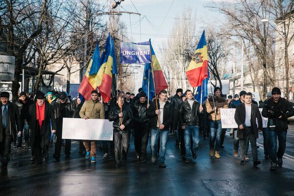 Акция протеста оппозиции в Молдавии - Sputnik Южная Осетия