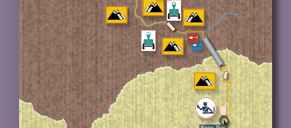 Опасности «Дороги жизни» Опасности «Дороги жизни» - Sputnik Южная Осетия