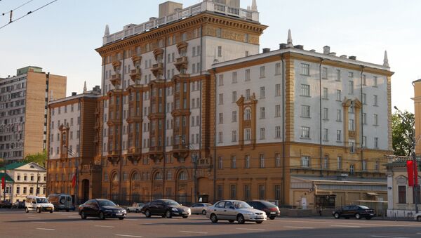 Здание американского посольства в Москве - Sputnik Южная Осетия