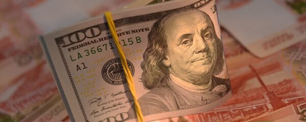 Денежные купюры России и США - Sputnik Южная Осетия