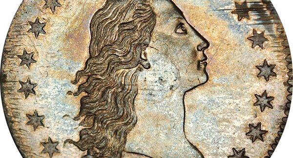 Серебряный доллар 1794 года Вьющиеся волосы - Sputnik Южная Осетия