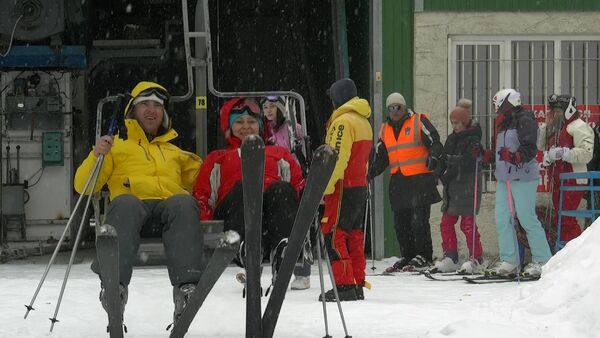 День зимних видов спорта горнолыжники провели на цейских склонах - Sputnik Южная Осетия