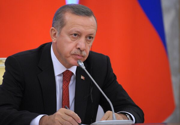 Премьер-министр Турции Реджеп Тайип Эрдоган - Sputnik Южная Осетия