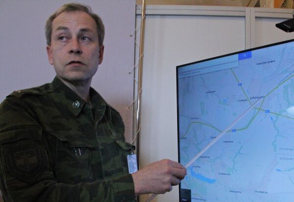 Заместитель командующего ополчением ДНР Эдуард Басурин - Sputnik Южная Осетия