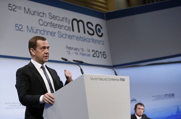 Премьер-министр РФ Д. Медведев принял участие в Мюнхенской конференции по безопасности - Sputnik Южная Осетия