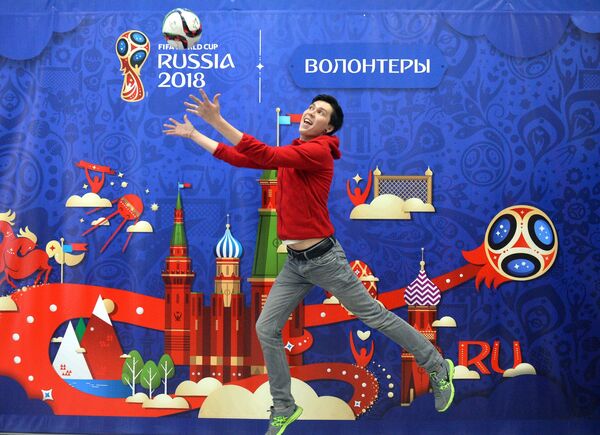 Открытие волонтерского центра Чемпионата мира по футболу 2018 в Казани - Sputnik Южная Осетия