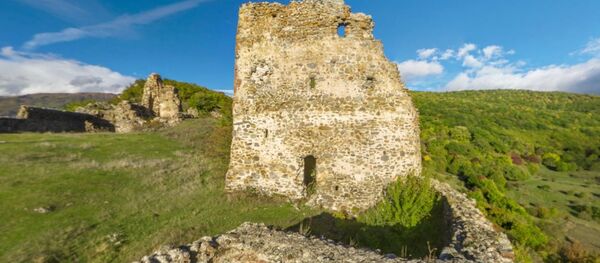 Крепость в Дменис. Панорама Крепость в Дменис. Панорама - Sputnik Южная Осетия