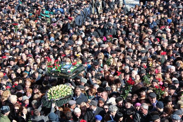 Похороны Тамерлана Агузарова - Sputnik Южная Осетия