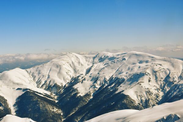 Главный Кавказский хребет закрывает территорию республики от холодных северных ветров, поэтому средняя температура выше, чем в среднем по Кавказу. - Sputnik Южная Осетия