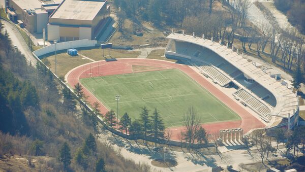 Городской стадион в Цхинвале - Sputnik Южная Осетия