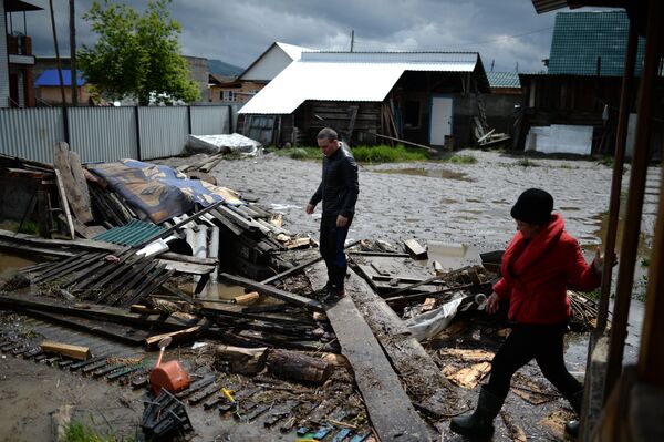 Последствия наводнения - Sputnik Южная Осетия