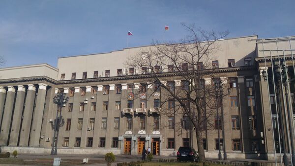 Здание правительства Северная Осетия - Sputnik Хуссар Ирыстон