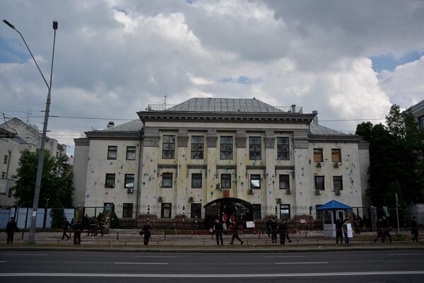 Здание посольства России на Украине в Киеве - Sputnik Южная Осетия