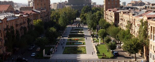 Вид на центр Еревана Вид на центр Еревана - Sputnik Южная Осетия