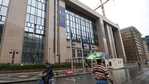 Здание Совета Евросоюза в Брюсселе. - Sputnik Южная Осетия
