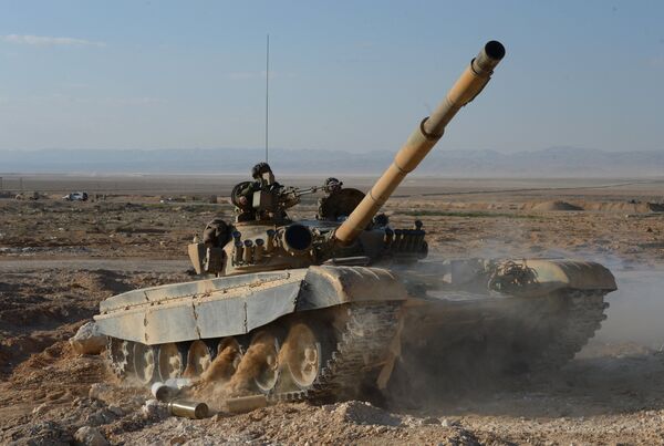 Сирийская армия и отряды ополчения на подступах к Пальмире - Sputnik Южная Осетия