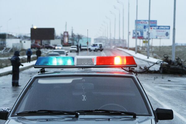 Взрыв автомобиля в дагестанском Избербаше - Sputnik Южная Осетия