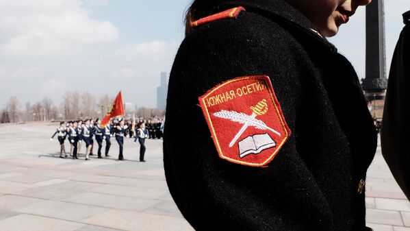 Цхинвальские кадеты участвуют в сборах в третий раз. - Sputnik Южная Осетия