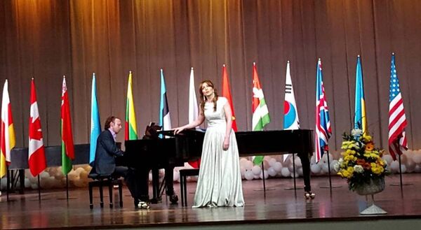 Лали Хабалова на конкурсе вокалистов в Калининграде. - Sputnik Южная Осетия