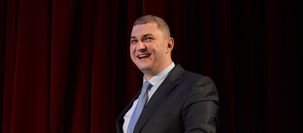 Директор Североосетинского государственного театра КВН Сослан Плиев Директор Североосетинского государственного театра КВН Сослан Плиев - Sputnik Южная Осетия