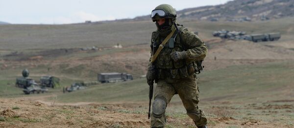 Учения войск ЮВО Учения войск ЮВО - Sputnik Южная Осетия