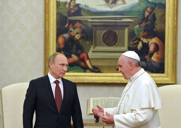 Визит В.Путина в Ватикан - Sputnik Южная Осетия