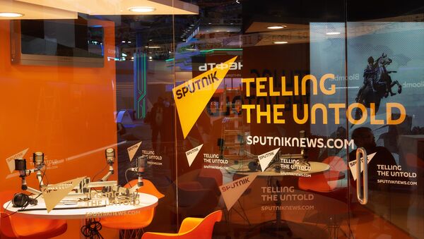 Павильон международного информационного бренда Спутник - Sputnik Южная Осетия