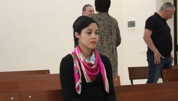 Обри Мишель Аллен в зале суда - Sputnik Южная Осетия