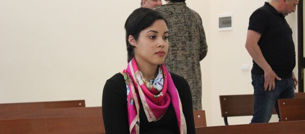 Обри Мишель Аллен в зале суда Обри Мишель Аллен в зале суда - Sputnik Южная Осетия