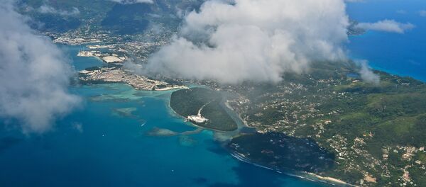 Вид из самолета на океан Вид из самолета на океан - Sputnik Южная Осетия