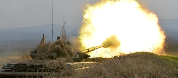 Батальонные тактические учения Батальонные тактические учения - Sputnik Южная Осетия