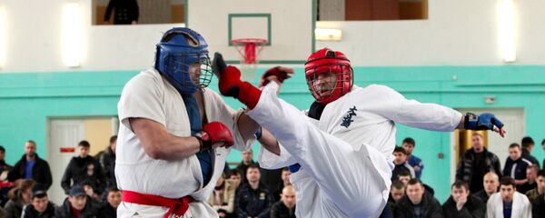 Открытый чемпионат Тихоокеанского флота по рукопашномубою в рамках зимней спартакиады ТОФ - Sputnik Южная Осетия