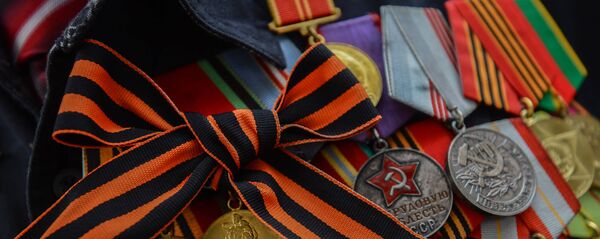 Георгиевская ленточка Георгиевская ленточка - Sputnik Южная Осетия