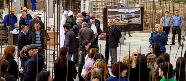 Цхинвалы бавæрдтой капсулæ университетон комплексы арæзтады - Sputnik Хуссар Ирыстон