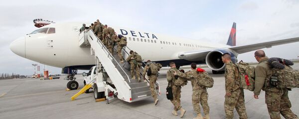 Центр транзитных перевозок ВВС США на базе Манас Центр транзитных перевозок ВВС США на базе Манас - Sputnik Южная Осетия