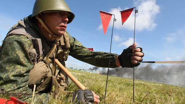 Занятия по боевой подготовке - Sputnik Южная Осетия