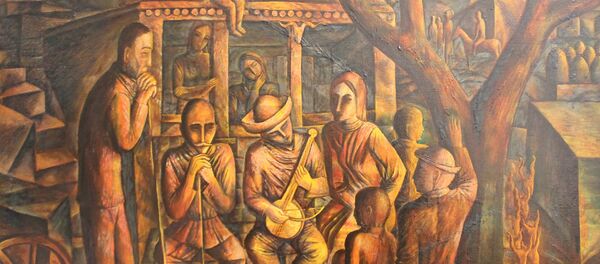 Экспонат Художественного музея им. Туганова Экспонат Художественного музея им. Туганова - Sputnik Южная Осетия