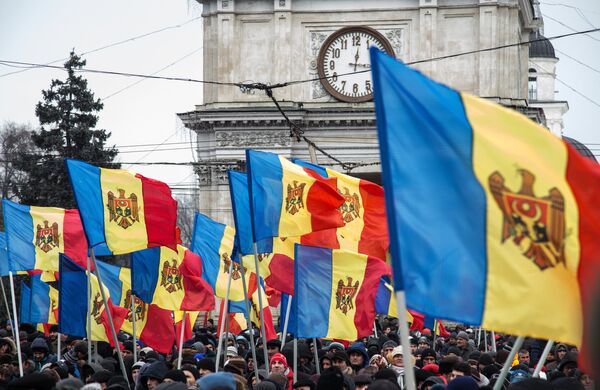 Протестные акции оппозиции в Кишиневе - Sputnik Южная Осетия