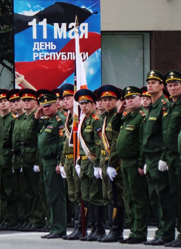 Репетиция Парада Победы в Донецке - Sputnik Южная Осетия