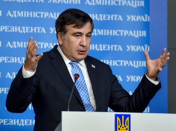 Экс-президент Грузии и советник президента Украины М.Саакашвили - Sputnik Южная Осетия