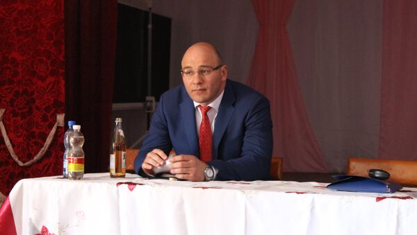 Артур Таймазов на встрече с избирателями - Sputnik Южная Осетия