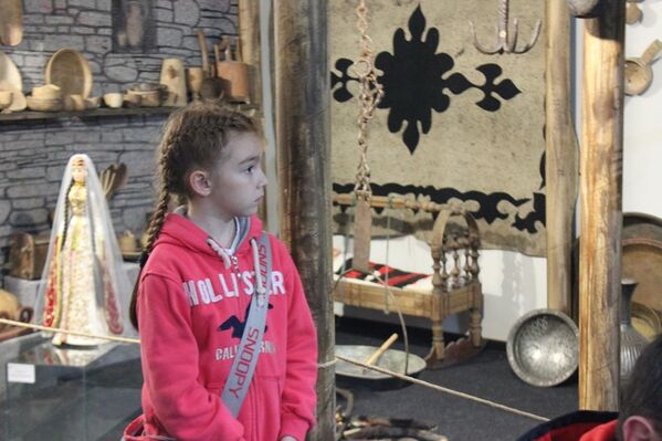 Помимо древних артефактов, в музее можно было посмотреть предметы традиционного осетинского уклада. - Sputnik Южная Осетия