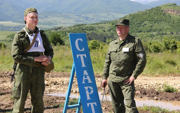 Соревнования по пограничному троеборью - Sputnik Южная Осетия